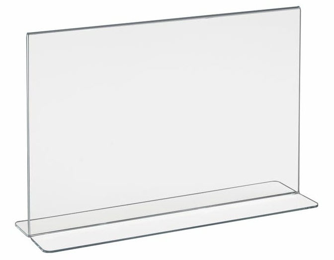 Bottom Loading Horizontal Sign Holders