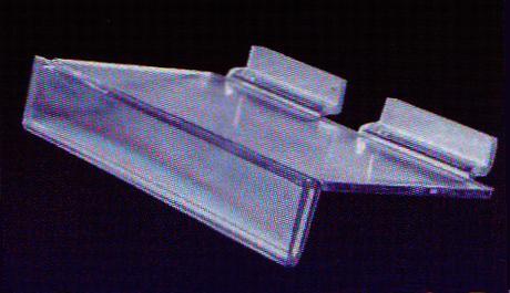 Acrylic Slatwall Shelves