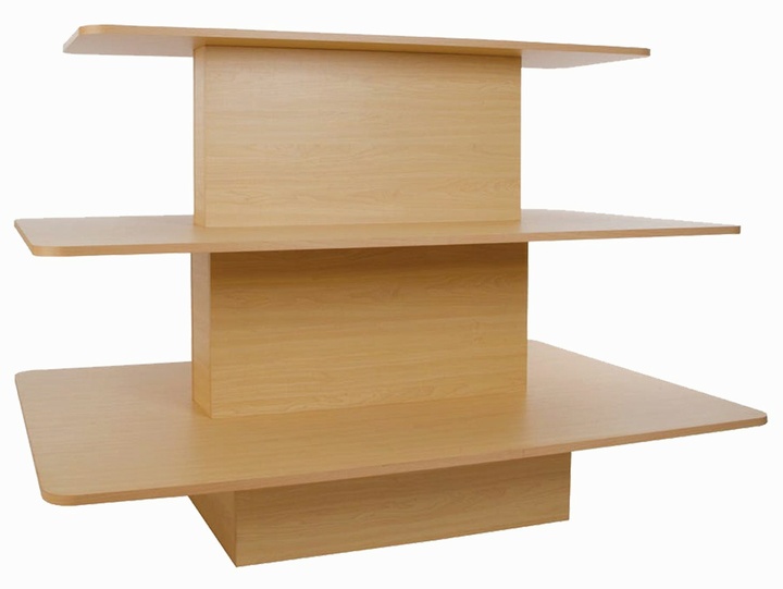 3-Tier Display Table - Maple
