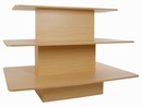 3 Tier Rectangular Display Table