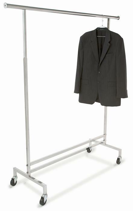 Adjustable Height Rolling Rack