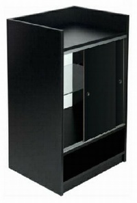 Black Cash Register Stand