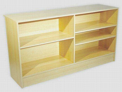 Maple Pentagon Corner Showcase