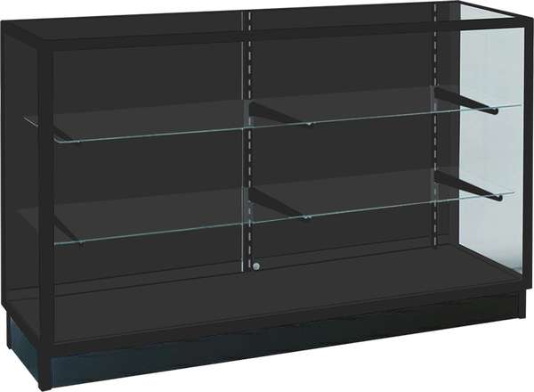 Black 4 ft Extra Vision Showcase