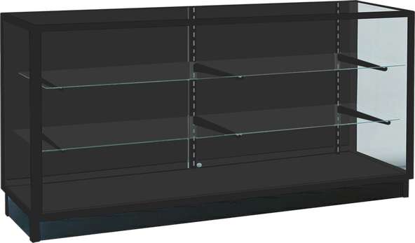 Black 4 ft Extra Vision Showcase