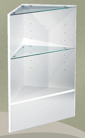 White Corner Showcase