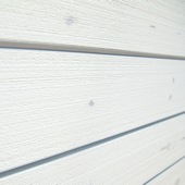 Whitewash Wood Textured Slatwall