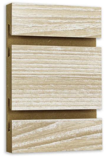 Ash Barnwood Melamine Slatwall