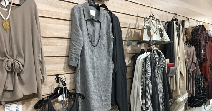 Ash Barnwood Slatwall Display