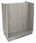 Barnwood Slatwall Fixture