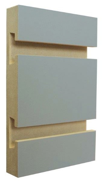 Charcoal Gray Slatwall