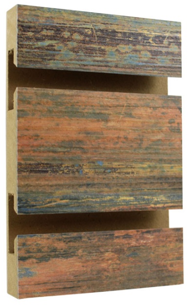 Corrugated Metal Tin Textured Slatwall