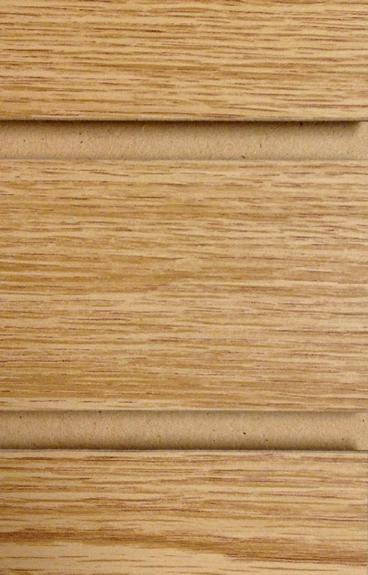 Oak Melamine Slatwall