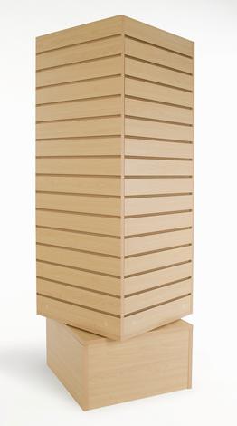 Slatwall Rotating Cube Fixture