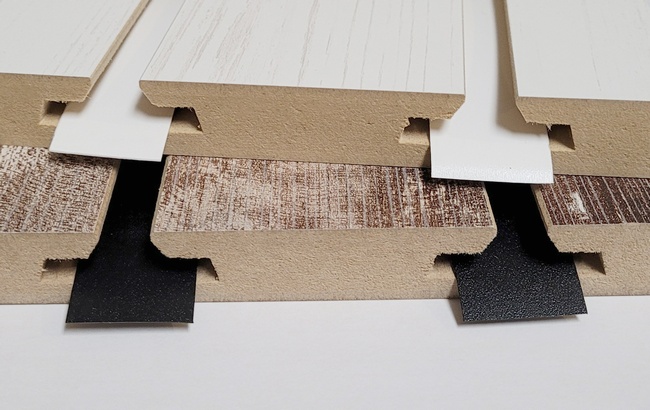 Slatwall Groove inserts - color strips