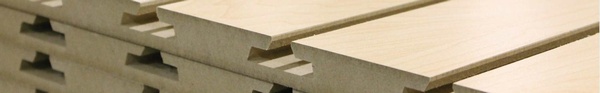 MDF Slatwall Panels