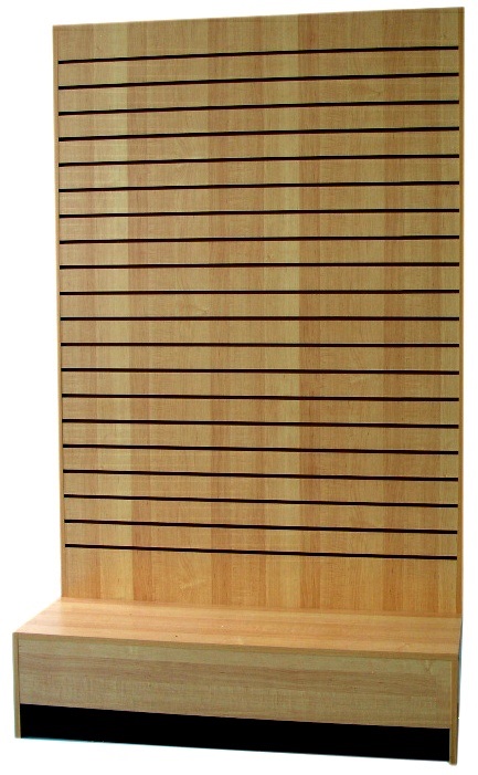 Slatwall L Wall Display Fixture