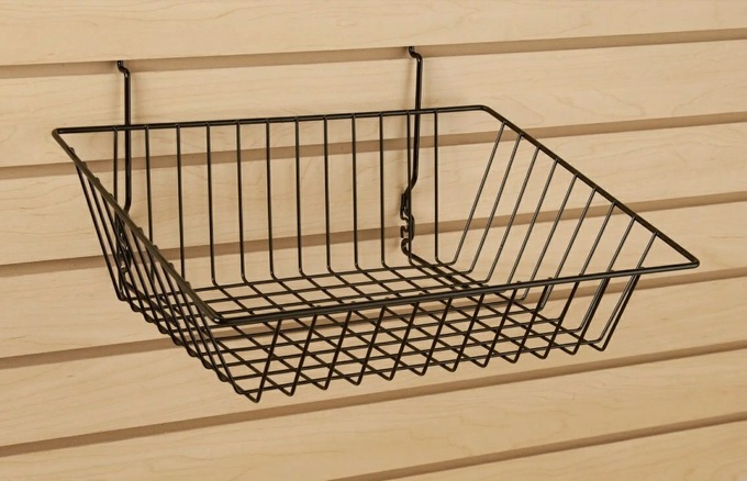 Slatwall / Gridwall Display Baskets