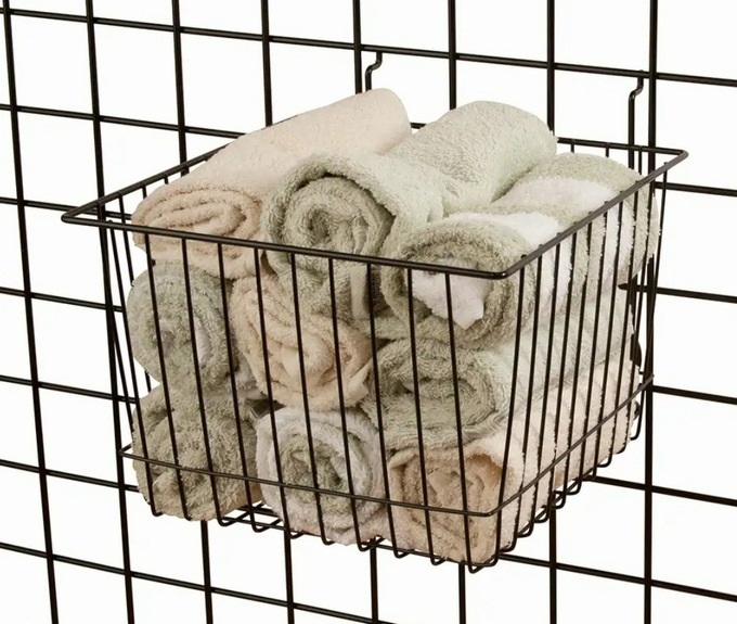 Slatwall / Gridwall Display Baskets